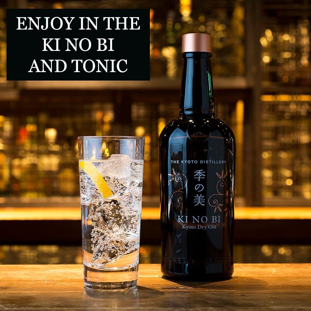 - KI NO BI Kyoto Dry Gin | 70 cl | Gift Box -