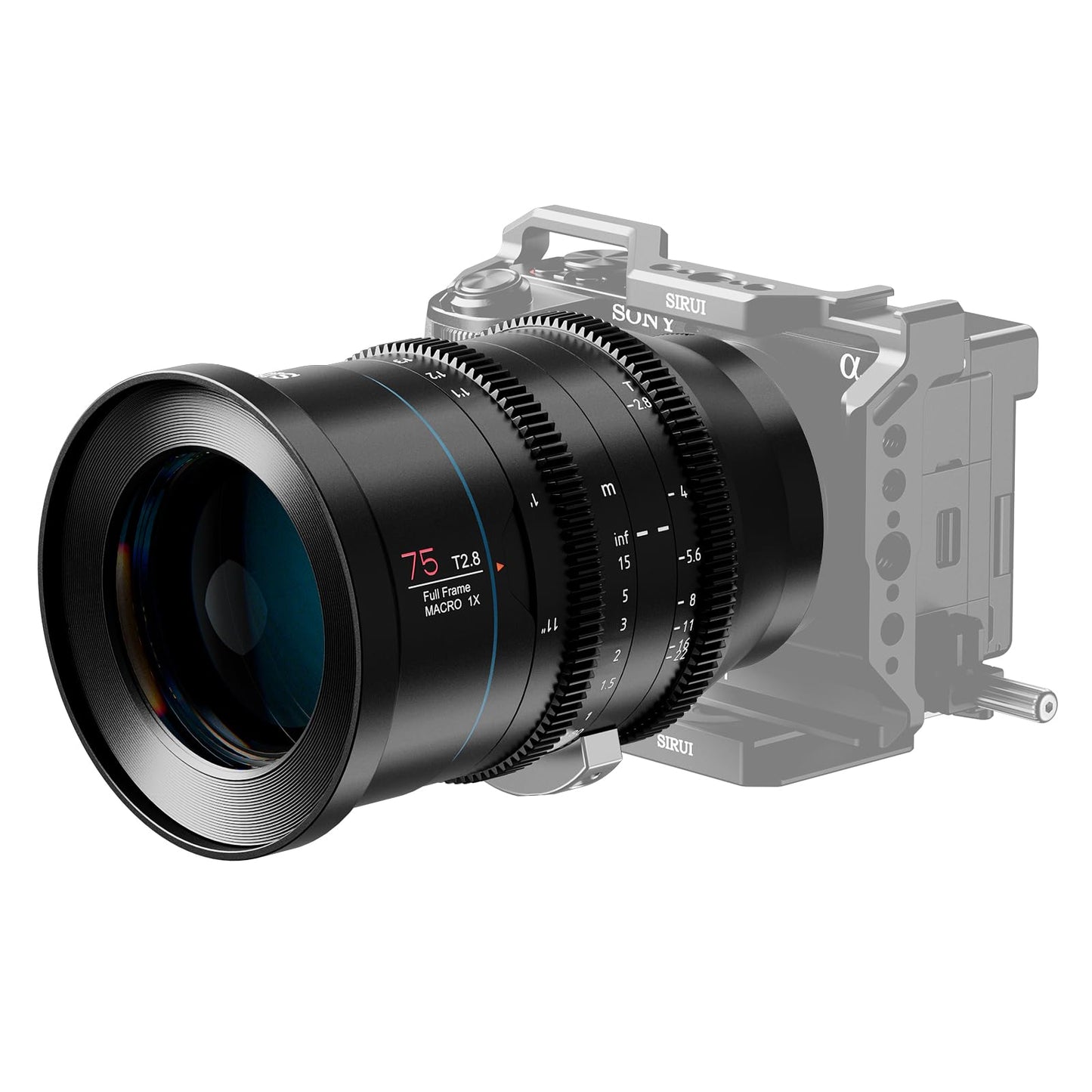- SIRUI 75mm | Jupiter Macro T2.8 Full-Frame Cine Prime Lens -