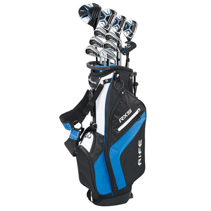 - Rife RX5 Golf Clubs | Full Set with Stand Bag | Driver, Fairway Wood, Hybrids, Irons 6-SW, Mallet Putter | Graphite & Steel Shafts | Golf Club Sets for Men -
