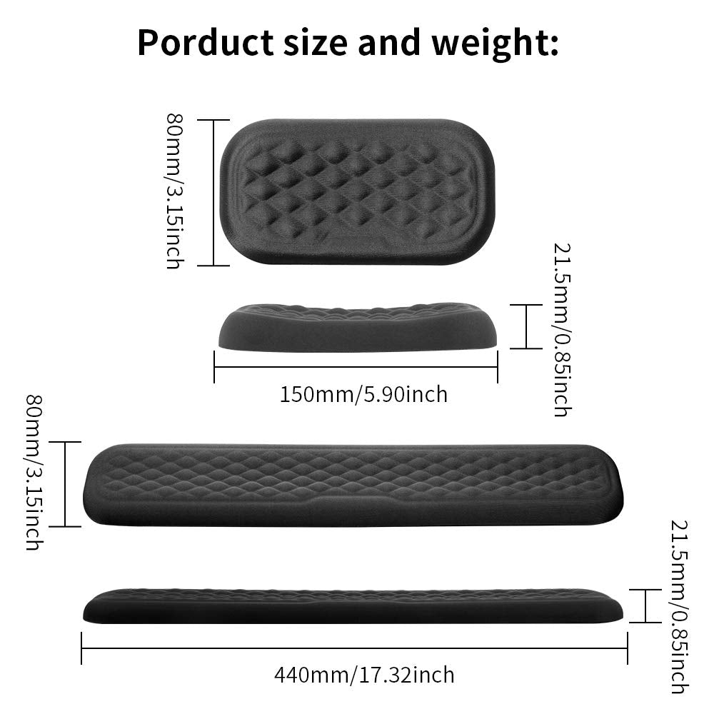 - VAYDEER Keyboard and Mouse Rest -