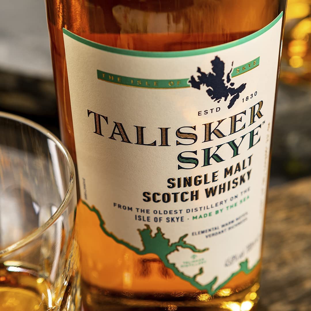 - Talisker Skye Single Malt Scotch Whisky | 45.8% vol | 70cl | Scottish Whisky -