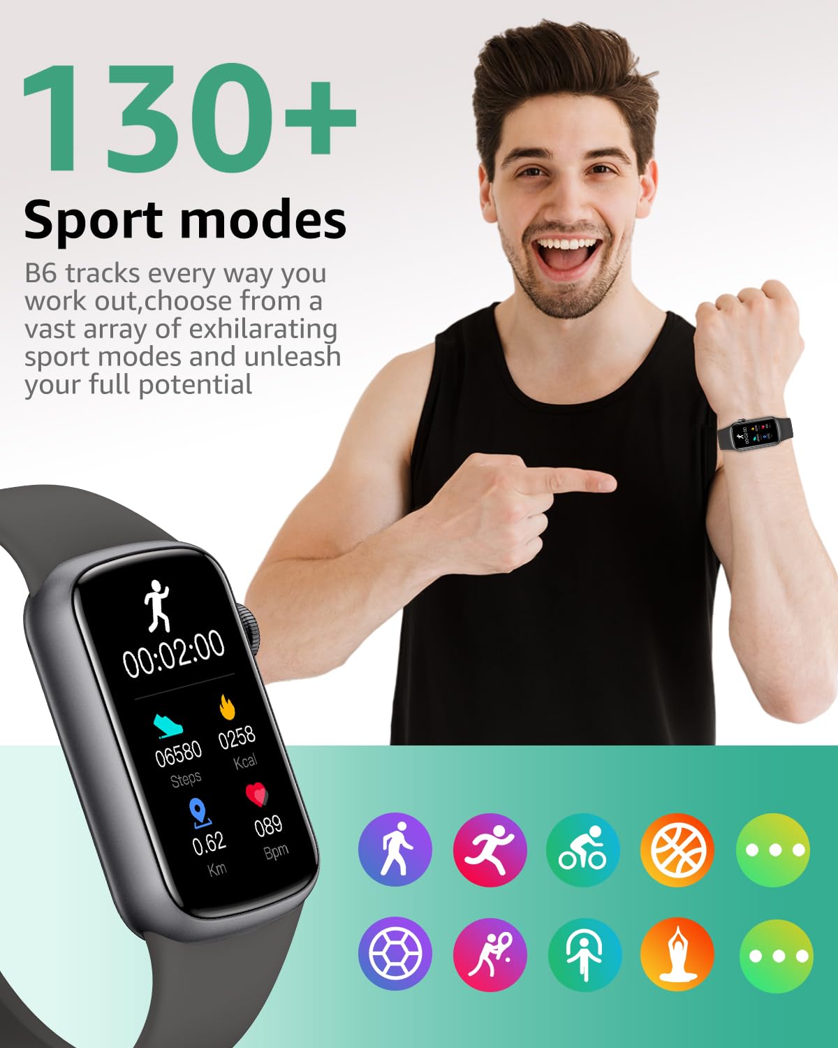 - Smart Watch for Women Men Kids | Fitness Tracker Watch |1.47" Full Screen | 24/7 Heart Rate Sleep Monitor -