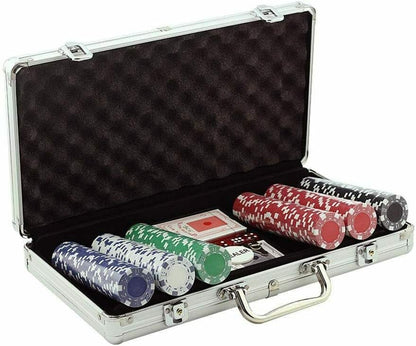 - Trendi Texas Holdem | 300 Piece Poker Chips Set -