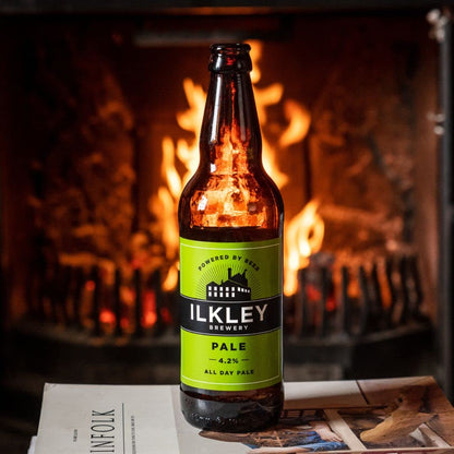 - Ilkley Brewery Pale Ale 4.2% ABV | 12 x 500ml Bottles | Yorkshire Real Ale Craft Beer Case | The Sauvignon Blanc of Beer Refreshingly Crisp & Dry -