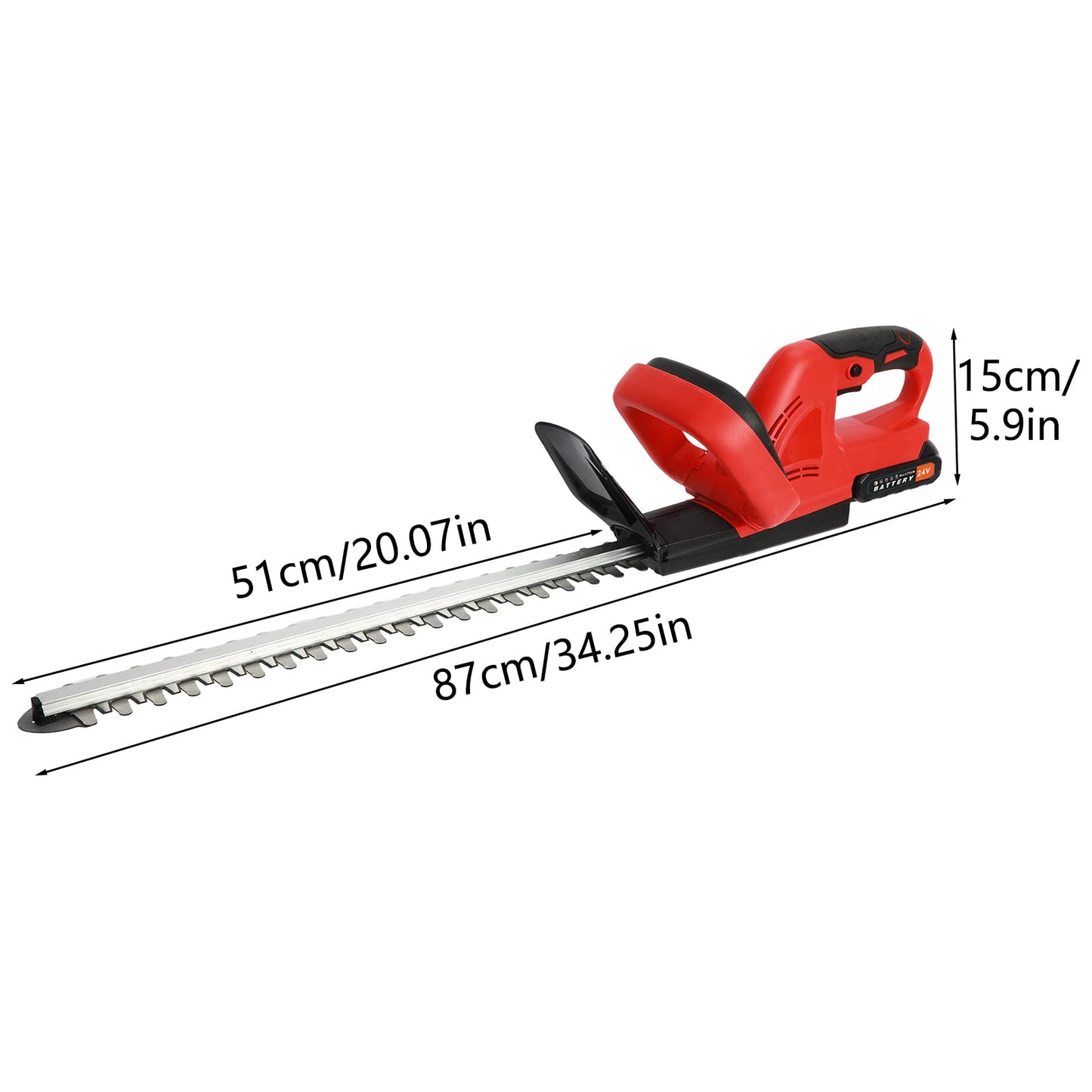 - Shienfir Cordless Hedge Trimmer | 21V Electric Hedge Trimmer | 15mm Tooth Spacing | 800W | Electric Cordless Hedge Trimmer -