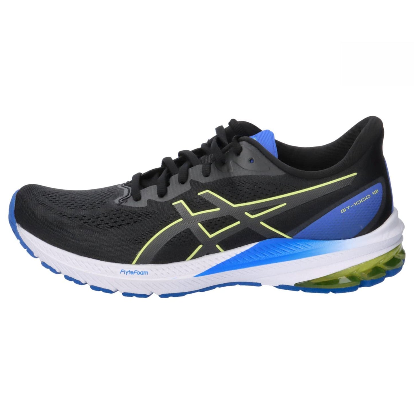 ASICS GT 1000 12 Man Running Shoes Black Yellow