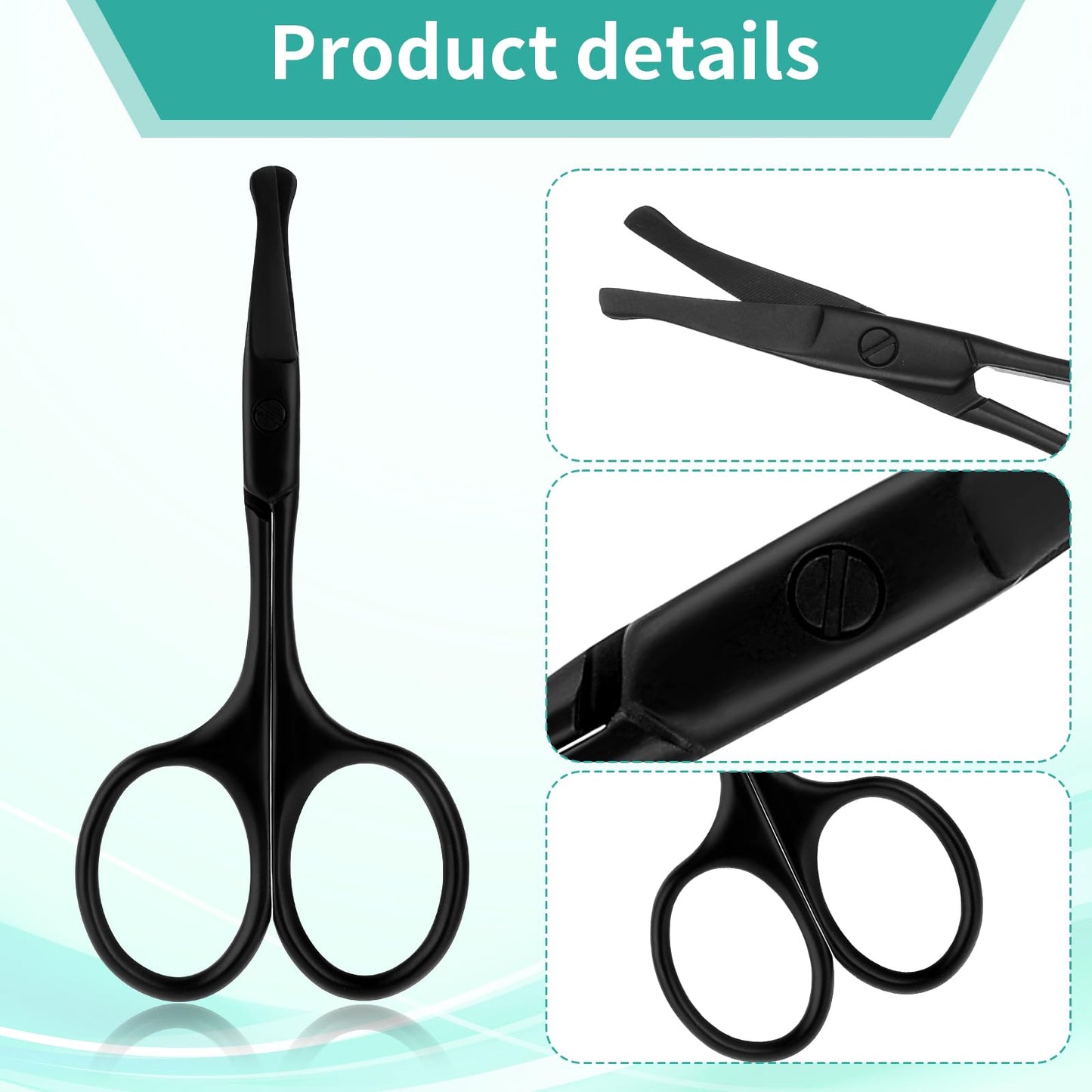 - Nose Hair Scissors | Small Facial Hair Scissors -