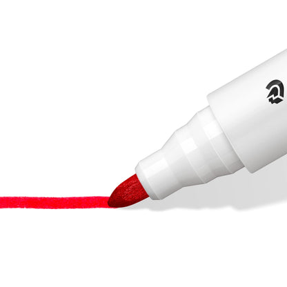 - STAEDTLER 351 WP6 Lumocolor Whiteboard Marker Bullet Tip | Assorted Colours (Pack of 6) -