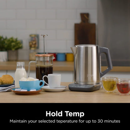 - Ninja Perfect Temperature Kettle | 1.7L | Temperature Control | LED Display -