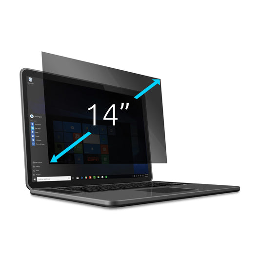 - Kensington Laptop Privacy Screen Filter | 2-Way Removable Protector for 14" 16:9 Laptops/Tablets -