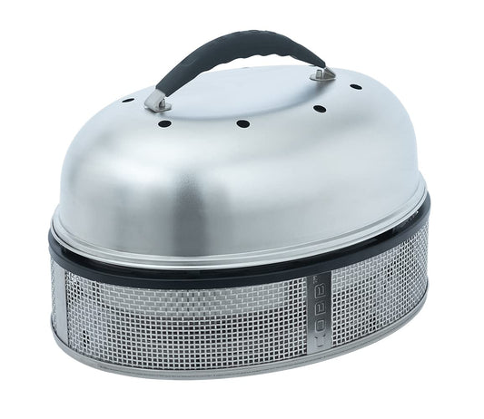 COBB Supreme Deluxe 2.0 Charcoal Grill (Grill Dimensions 50 x 36 cm, Includes Lid + Grill Plate, Large Grill, for 12 People, Table Grill, Compact Grill, for BBQ/Camping) 600-1