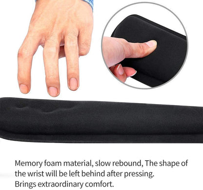 - Kigos Mouse Pad Wrist Rest | Large Keyboard Wrist Rest Support & Mouse Pad Set -