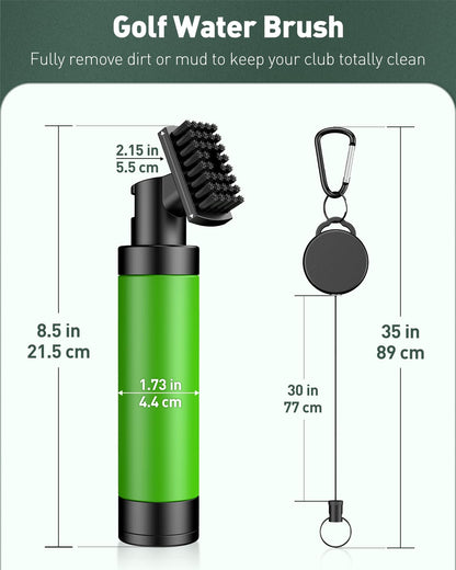 - Uniclife 2024 | Upgraded Golf Water Brush | Golf Club Cleaner Brush with Nylon Bristles | -