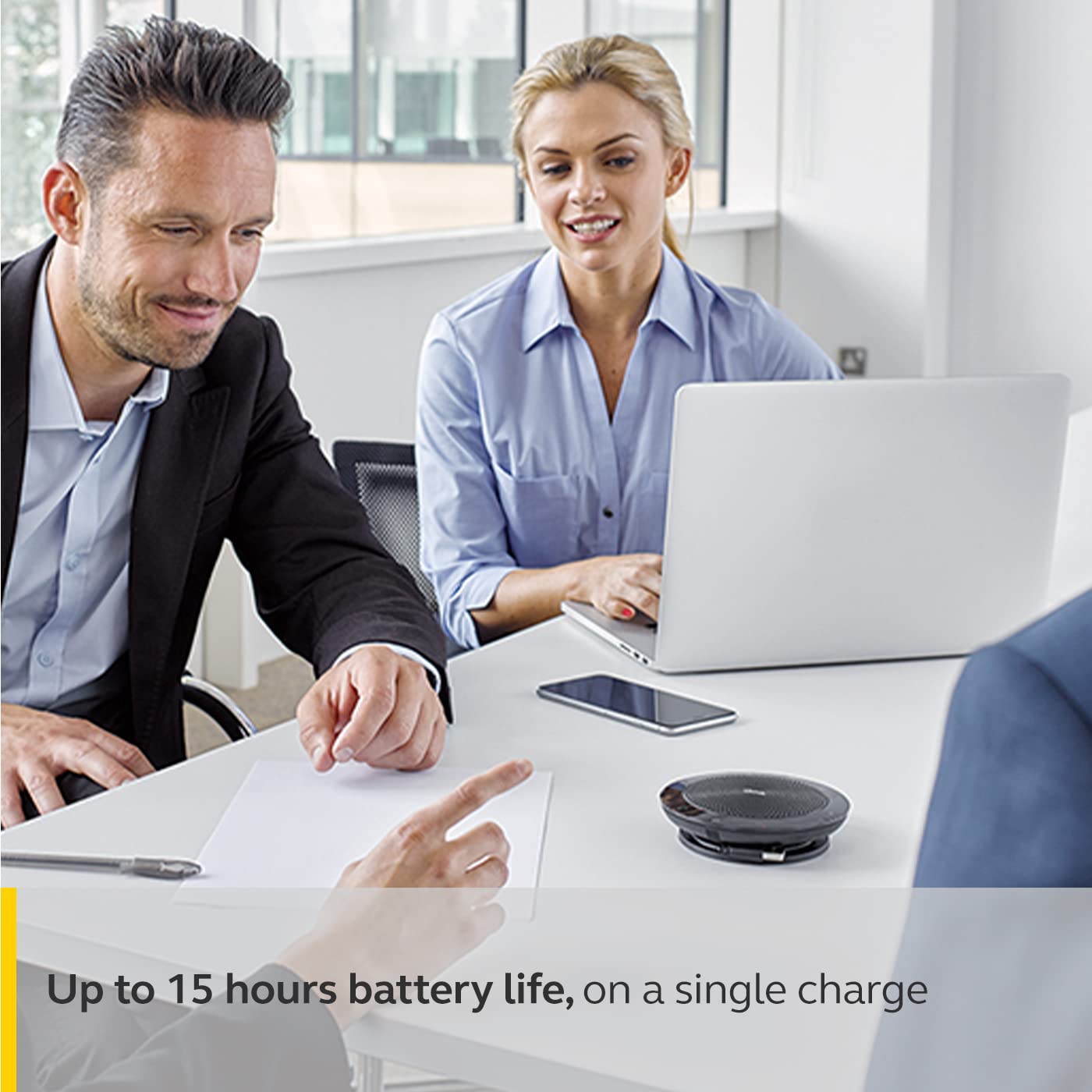 - Jabra Speak 510 Speaker | Portable Bluetooth Speaker | Conference Speaker -