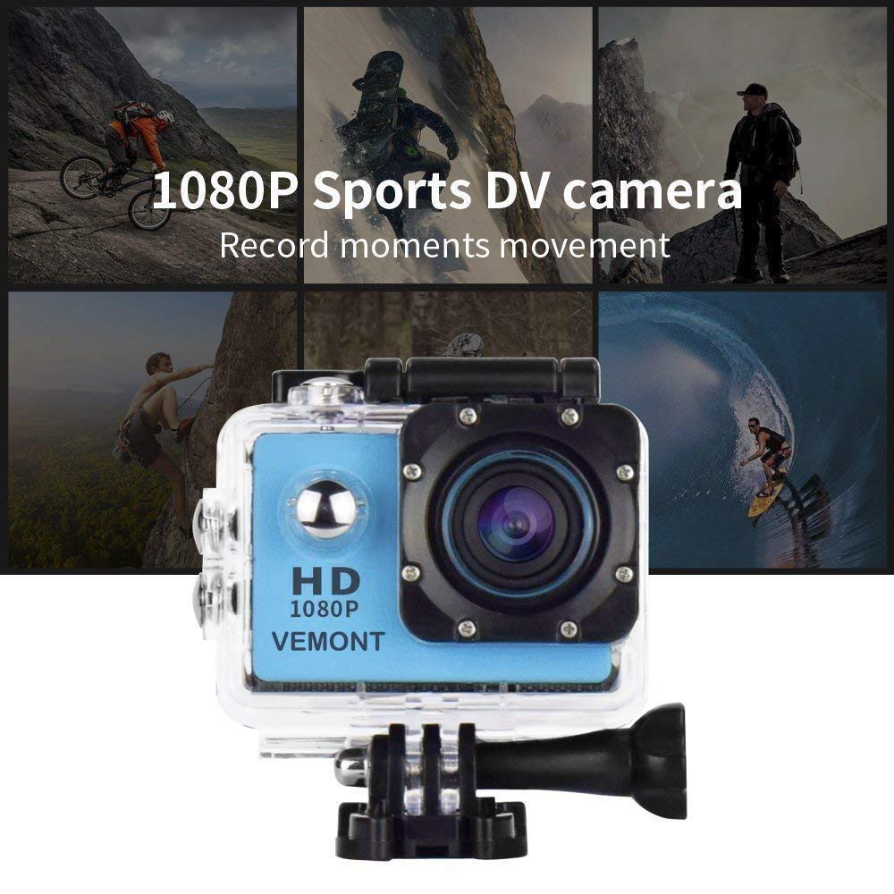 - VEMONT Full HD 2.0 Inch Action Camera -