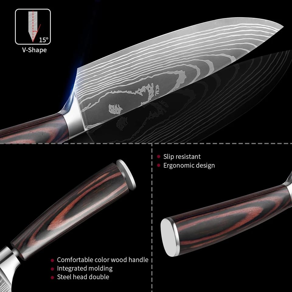 - GoFire Chef Knife 8 Inch Ultra Sharp Chefs Knife | Blade High Carbon Stainless Steel Kitchen Knife -
