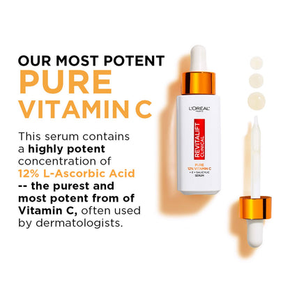 - L'Oréal Paris Revitalift | Pure Vitamin C Brightening Serum -