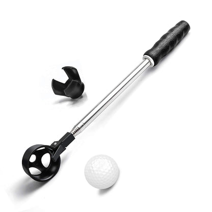 - Golf Ball Retriever | 9 ft Stainless Telescopic Golf Ball Retriever -