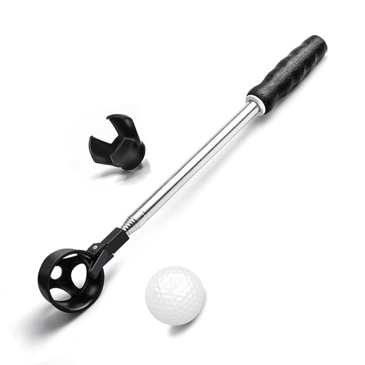 - Golf Ball Retriever | 9 ft Stainless Telescopic Golf Ball Retriever -