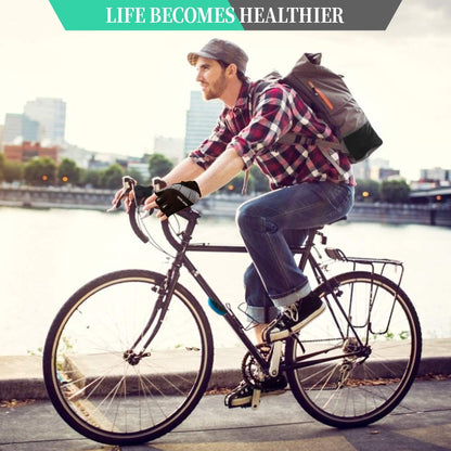 - Souke Sports Cycling Gloves | Half Finger Bicycle Gloves -