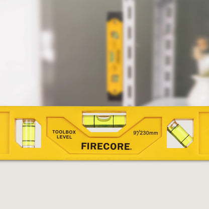 - Spirit Level | Firecore Small Spirit Level | Level Tool | Magnet Torpedo Level with 3 Bubble -