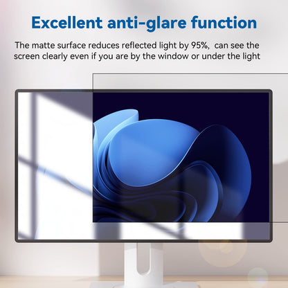 - IPROKKO 27 Inch Computer Privacy Screen Filter for Computer Monitor | 16:9 Aspect Ratio | Anti Blue Light Glare Removable 27 in Privacy Screen Protective Film -