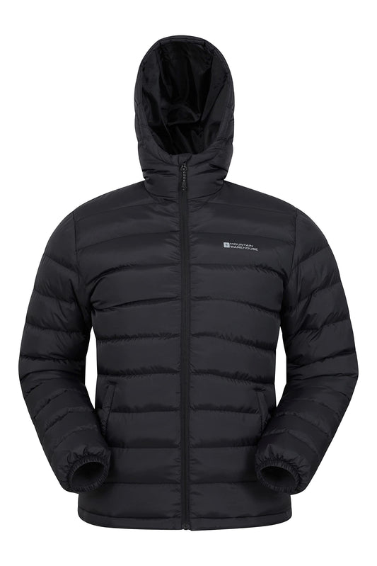 - Mountain Warehouse Mens Padded Jacket | Water Resistant Jacket, Lightweight, Warm, Lab Tested to -30C -