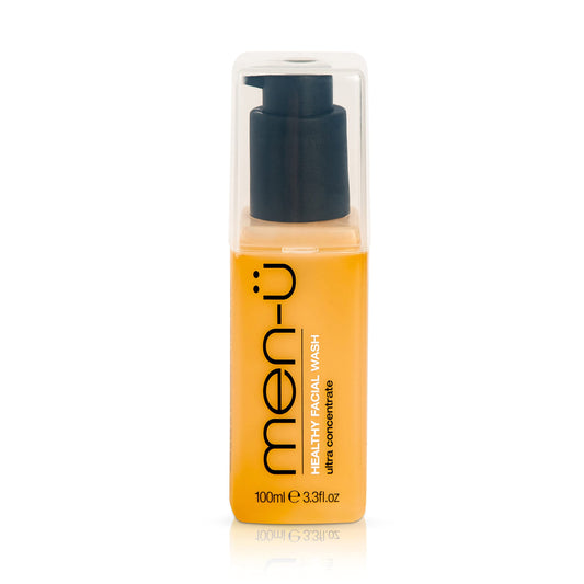 - men-ü HEALTHY FACIAL WASH 100ml | for up to 265 washes | Ultra-Concentrate Healthy Face Cleanser -