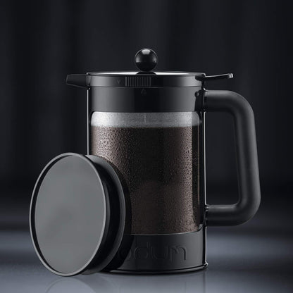 Bodum Bean Cold Brew Coffee Maker Set, 1.5 l, 51 oz, Black, 12.5x20x22.7 cm