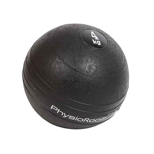 - PhysioRoom 4kg Medicine Ball Weight | Slam Ball Home Gym Fitness Workout Equipment -