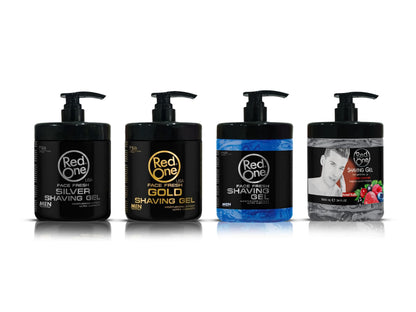 - Redone Shaving Gel Face Fresh 1000 ml | Shaving Gel Transparent Men | No Foam -