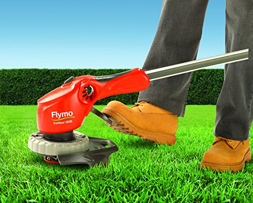 - Flymo Contour 500E Electric Grass Trimmer and Edger | 500 W | Cutting Width 25 cm -