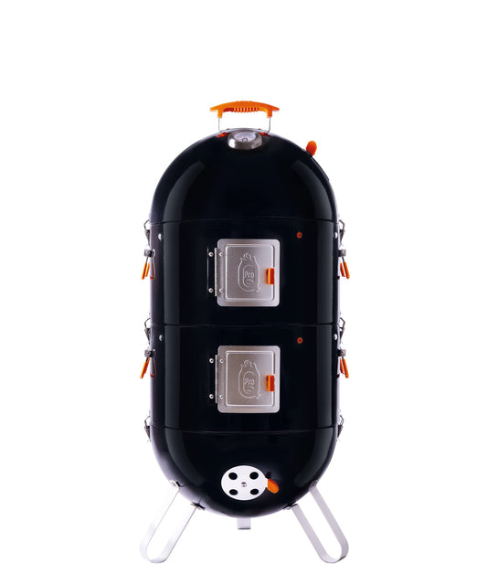- ProQ BBQ Smoker | Frontier V4 | 4in1 Charcoal Meat Smoker BBQ | Outdoor Smokers and Grills -