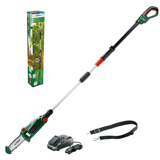 Bosch Cordless Pruner UniversalChainPole 18 (battery 2.5 Ah, 18 Volt System, in carton packaging)