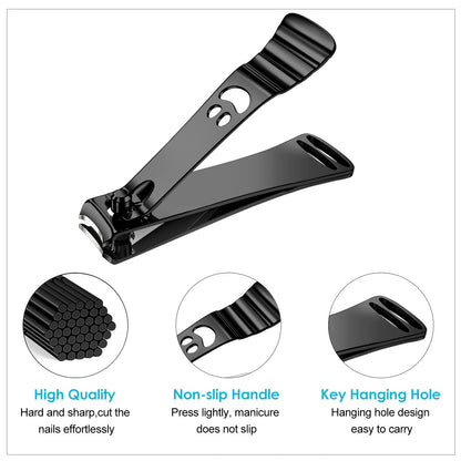 - Longzon Nail Clippers | 2 Pack Nail Clipper Set | Stainless Steel Nail Cutter -