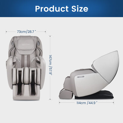 - ROTAI Massage Chair | Full Body Neck Shoulder Back Massage | Recliner -