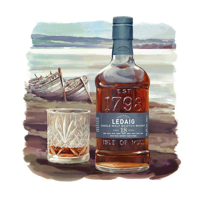 - Ledaig 18 Year Old Single Malt Scotch Whisky | 70 cl -