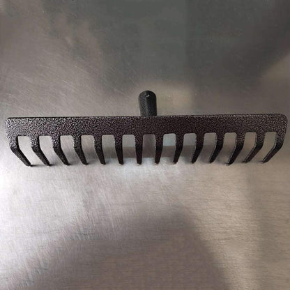 - tradefirst 12 Teeth Garden Rake | Heavy Duty | Carbon Steel -