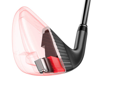 Callaway Golf 2019 Men's Big Bertha Iron (Individual Iron: 6 Iron, Right Hand, UST Recoil ZT9 470 F4 70g Graphite Shaft, Stiff Flex)