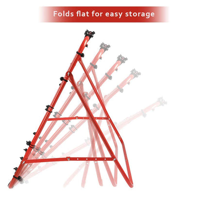BALLSHOP Football Rebounder Net Adjustable Kids Football Training Equipment Soccer Kickback Target Goal Portable Soccer-Door