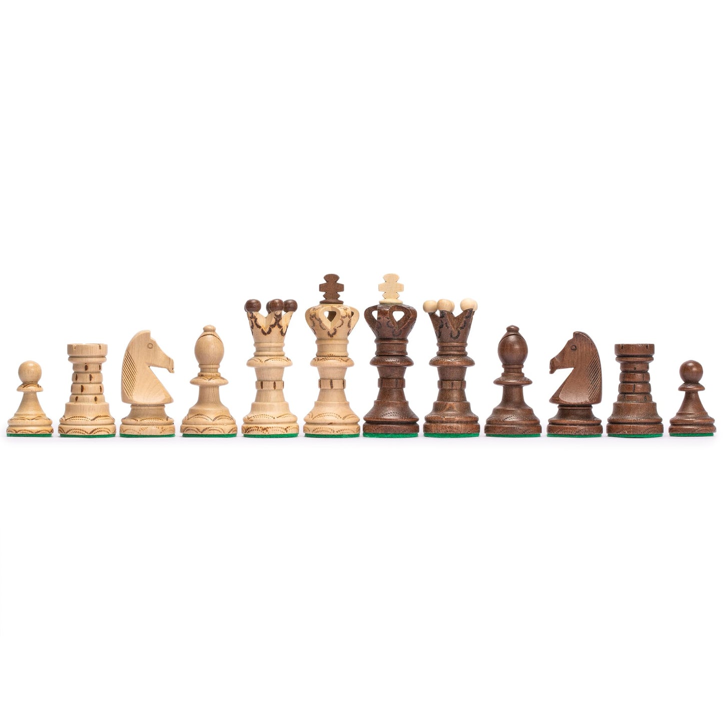 - Husaria International Folding Wooden Chess Game Set | Ambassador | 55-centimeter -