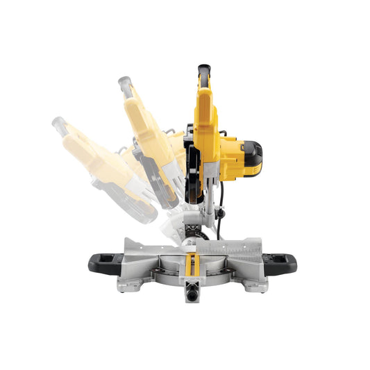 DEWALT , Black/Yellow Dws774 216mm Xps Slide Mitre Saw 110 Volt Dws774-lx