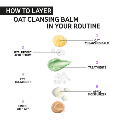 - The INKEY | List Oat Cleansing Balm -