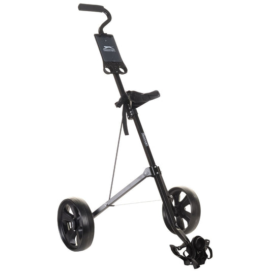 - Slazenger Unisex Steel | Golf Trolley | Black -