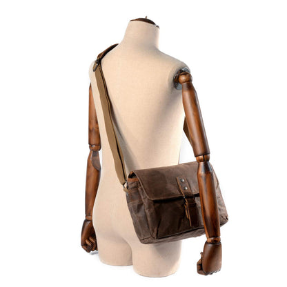 - ONEGenug SLR Camera Bag | Waterproof Wax Canvas Bag -