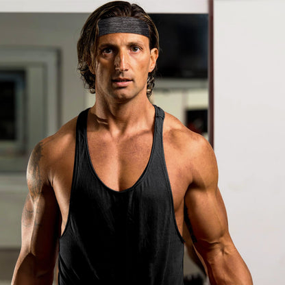- EasYoung Headbands for Men | 3-Pack Sweat Wicking Men's Headbands -