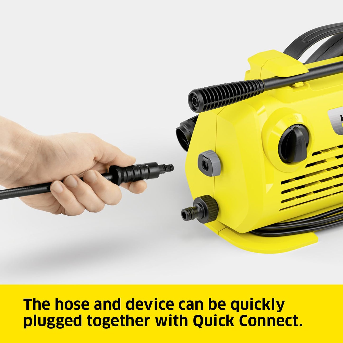 - Kärcher K 2 Horizontal Pressure Washer | High-Pressure Hose and Gun -