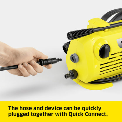 - Kärcher K 2 Horizontal Pressure Washer | High-Pressure Hose and Gun -