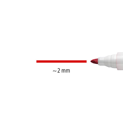 - STAEDTLER 351 WP6 Lumocolor Whiteboard Marker Bullet Tip | Assorted Colours (Pack of 6) -
