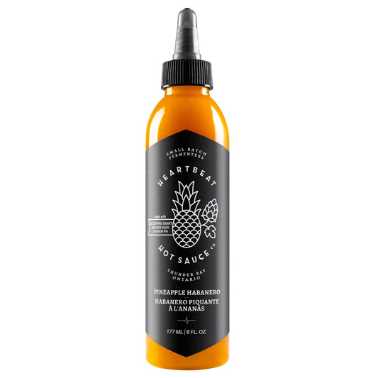 - Heartbeat Hot Sauce | Pineapple Habanero | 6oz -